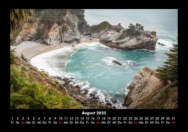 Produktbild: Die Seen der Erde 2025 Fotokalender DIN A3