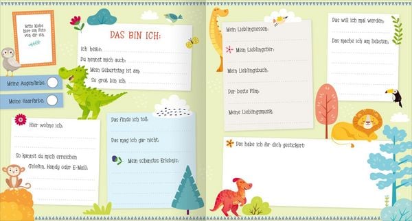 Produktbild: Alle meine Freunde &ndash; Dino | Mit &uuml;ber 300 Stickern