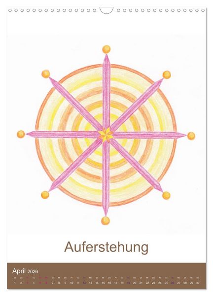 Produktbild: Atlantisheilsymbole (Wandkalender 2026 DIN A3 hoch), CALVENDO Monatskalender