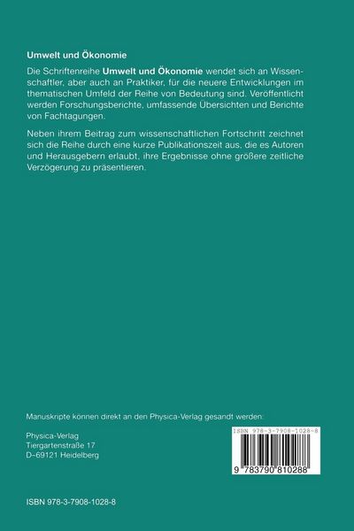 Produktbild: &Ouml;konomische Anreize in der deutschen Abfallwirtschaftspolitik