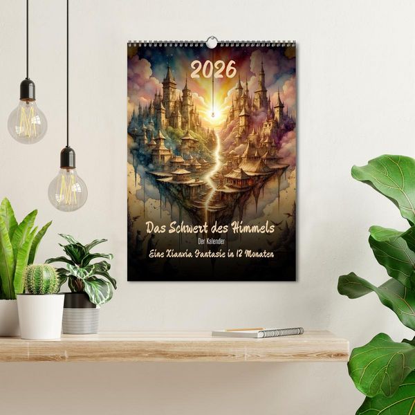 Produktbild: Das Schwert des Himmels - Der Kalender (Wandkalender 2026 DIN A3 hoch), CALVENDO Monatskalender
