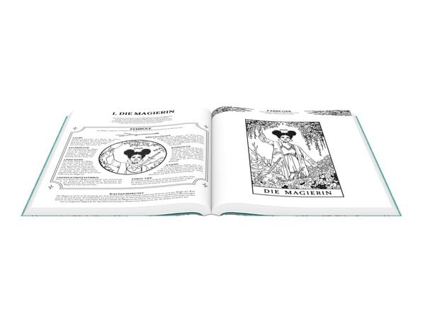 Modern Witch Tarot - Coloring Book