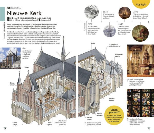Produktbild: Vis-&agrave;-Vis Reisef&uuml;hrer Amsterdam