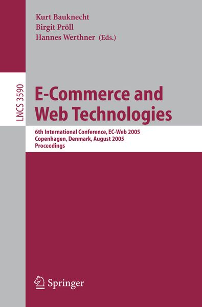 Produktbild: E-Commerce and Web Technologies