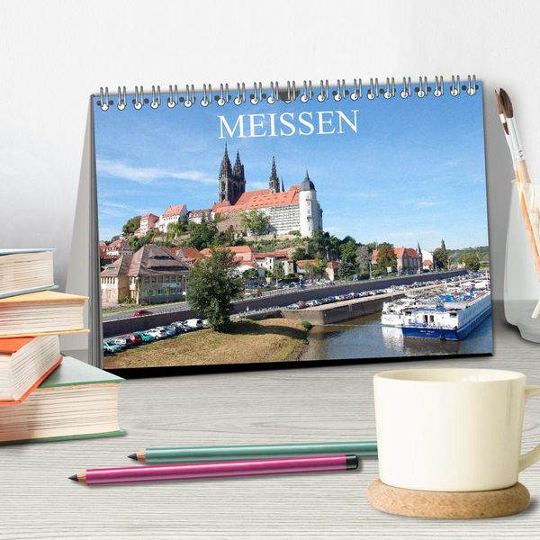 Produktbild: Mei&szlig;en (Tischkalender 2026 DIN A5 quer), CALVENDO Monatskalender