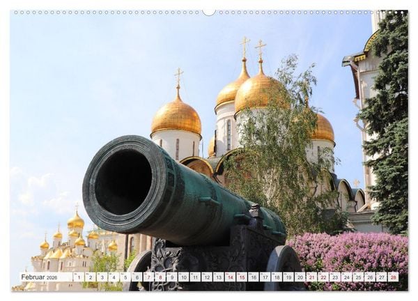 Produktbild: Russland - Auf dem Wasser von Moskau nach St. Petersburg (Wandkalender 2026 DIN A2 quer), CALVENDO Monatskalender