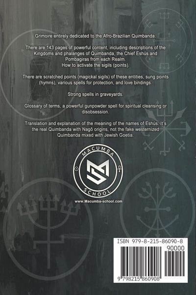 Produktbild: Quimbanda Grimoire -Sigils, Spells and Rituals with Eshus