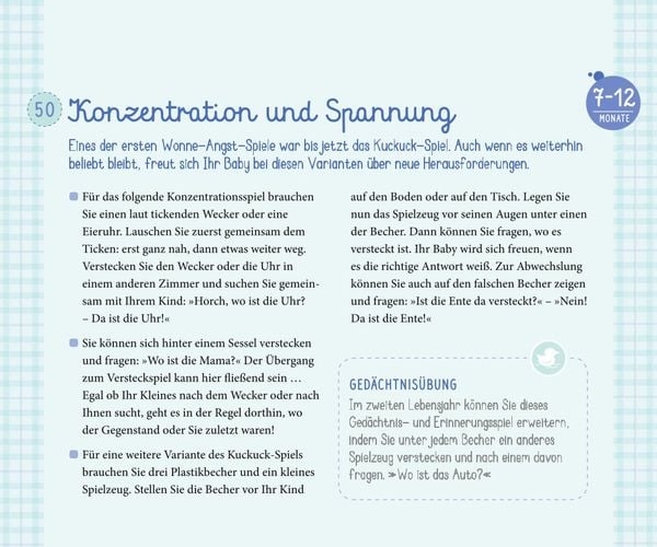 Produktbild: PEKiP: Die 50 schönsten Spiele