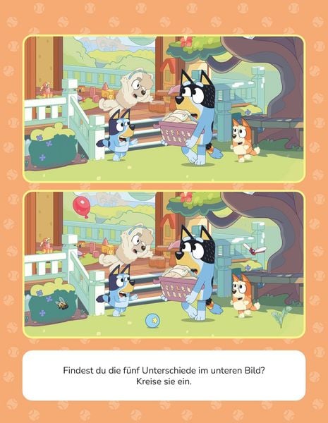 Produktbild: Bluey R&auml;tsel-Mal-Spa&szlig;