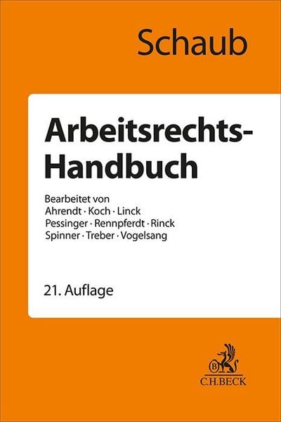 Produktbild: Arbeitsrechts-Handbuch