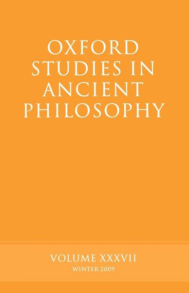 Produktbild: Oxford Studies in Ancient Philosophy