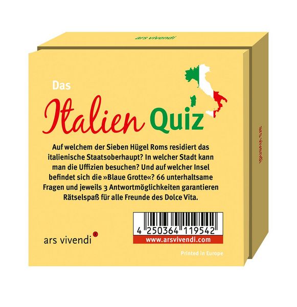 Produktbild: Das Italien-Quiz