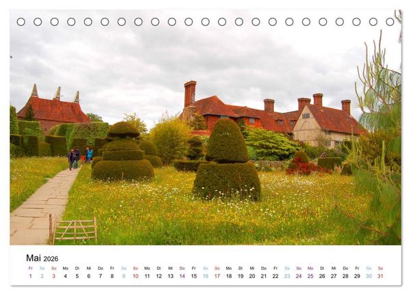 Produktbild: East Sussex (Tischkalender 2026 DIN A5 quer), CALVENDO Monatskalender