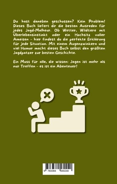 Produktbild: Das kleine Buch der gro&szlig;en Ausreden f&uuml;r J&auml;ger
