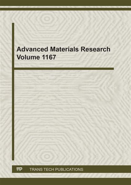 Produktbild: Advanced Materials Research Vol. 1167