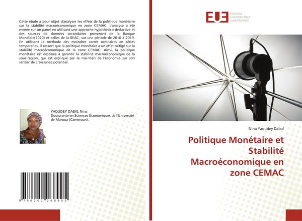Produktbild: Politique Mon&eacute;taire et Stabilit&eacute; Macro&eacute;conomique en zone CEMAC