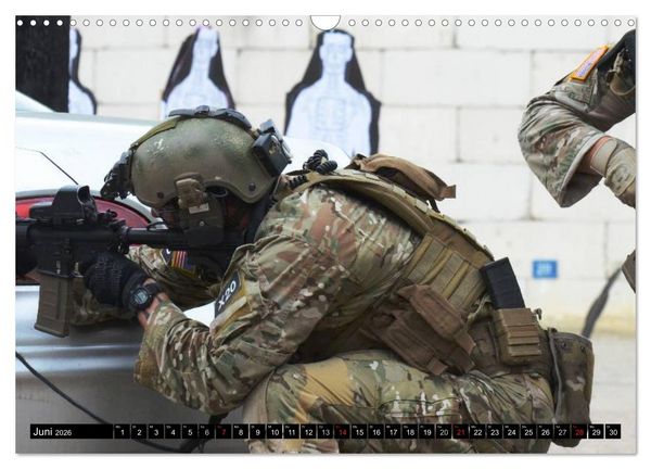 Produktbild: Spezialeinheiten &bull; U.S. Special Forces (Wandkalender 2026 DIN A3 quer), CALVENDO Monatskalender