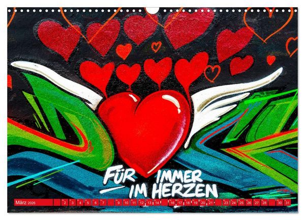 Produktbild: Street art K&ouml;ln Michael Jaster (Wandkalender 2026 DIN A3 quer), CALVENDO Monatskalender