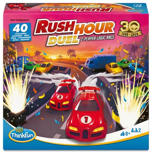 Produktbild: ThinkFun Rush&nbsp;Hour Duel - Logikspiel ab 8 Jahre