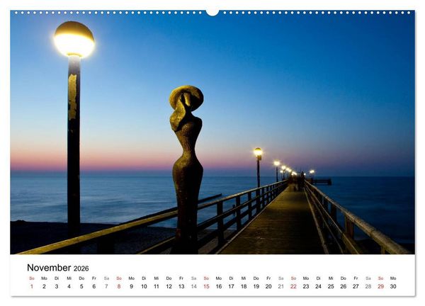 Produktbild: Wege durchs neue Jahr (hochwertiger Premium Wandkalender 2026 DIN A2 quer), Kunstdruck in Hochglanz
