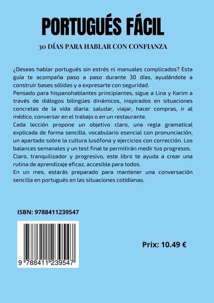 Produktbild: Portugu&eacute;s F&aacute;cil: 30 D&iacute;as para Hablar con Confianza