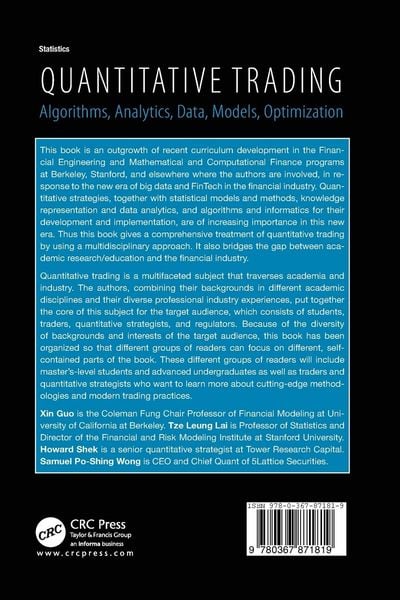 Produktbild: Quantitative Trading