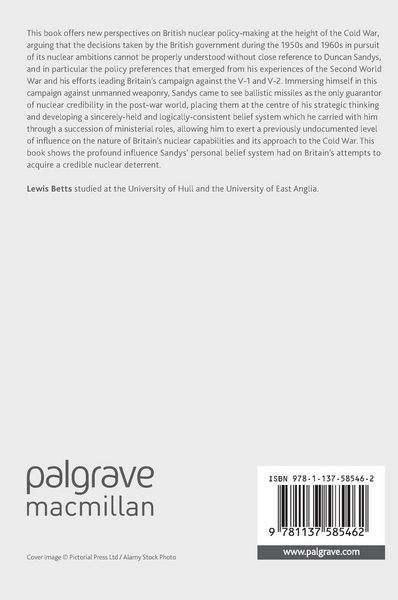 Produktbild: Duncan Sandys and British Nuclear Policy-Making