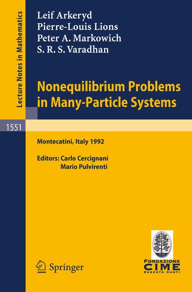 Produktbild: Nonequilibrium Problems in Many-Particle Systems