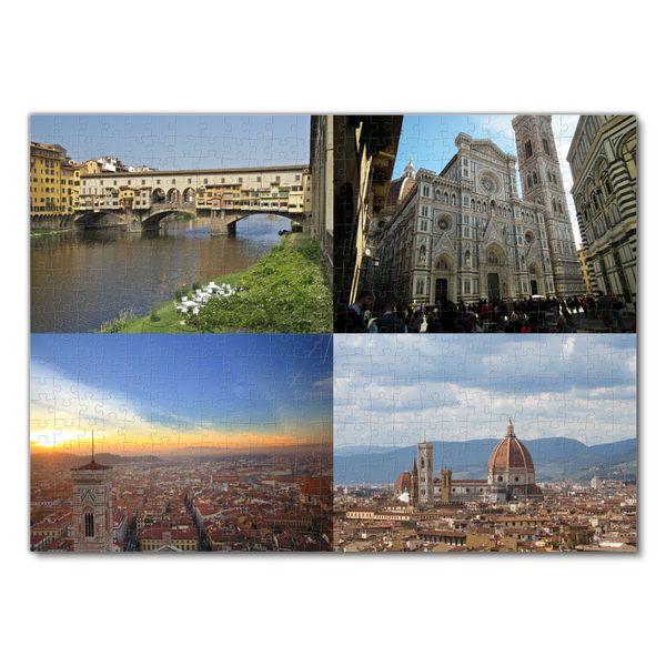 Produktbild: Lais Puzzle Collage Florenz 500 Teile