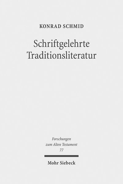 Produktbild: Schriftgelehrte Traditionsliteratur