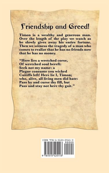 Produktbild: The Life of Timon of Athens