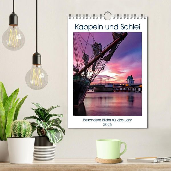 Produktbild: Kappeln und Schlei (Wandkalender 2026 DIN A4 hoch), CALVENDO Monatskalender