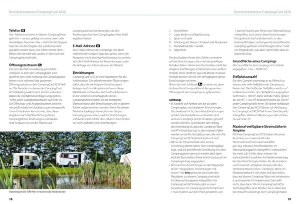 Produktbild: ACSI CampingCard & Stellplatzf&uuml;hrer 2026
