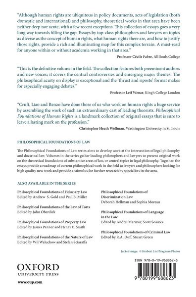 Produktbild: PHILOSOPHICAL FOUNDAT HUMAN RIGHTS PF C