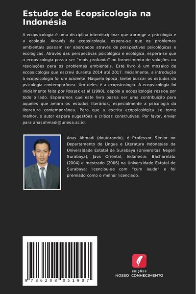 Produktbild: Estudos de Ecopsicologia na Indon&eacute;sia