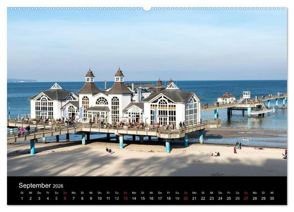 Produktbild: Gesehen auf - R&uuml;gen und Hiddensee (hochwertiger Premium Wandkalender 2026 DIN A2 quer), Kunstdruck in Hochglanz