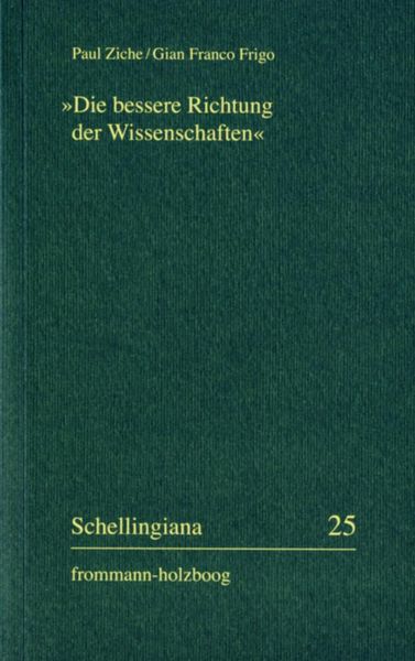 Produktbild: 'Die bessere Richtung der Wissenschaften'