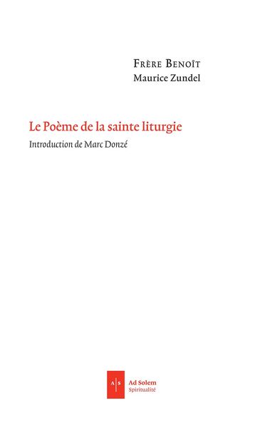 Produktbild: Le Po&egrave;me de la sainte liturgie