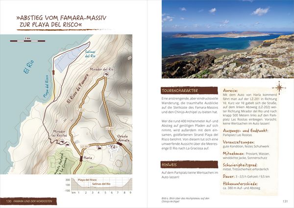 Produktbild: Wanderf&uuml;hrer Lanzarote &ndash; Reisezeit &ndash; GEQUO Verlag