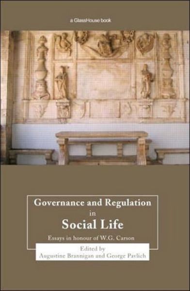 Produktbild: Brannigan, A: Governance and Regulation in Social Life