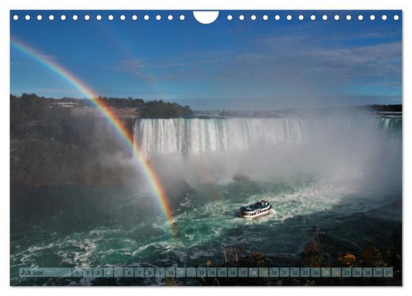 Produktbild: Kanada - short visit (Wandkalender 2026 DIN A4 quer), CALVENDO Monatskalender