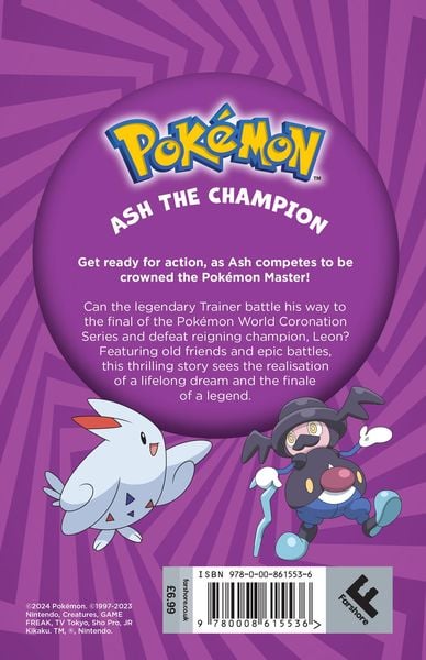 Produktbild: Pokemon: Ash the Champion Chapter Book