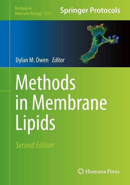 Produktbild: Methods in Membrane Lipids