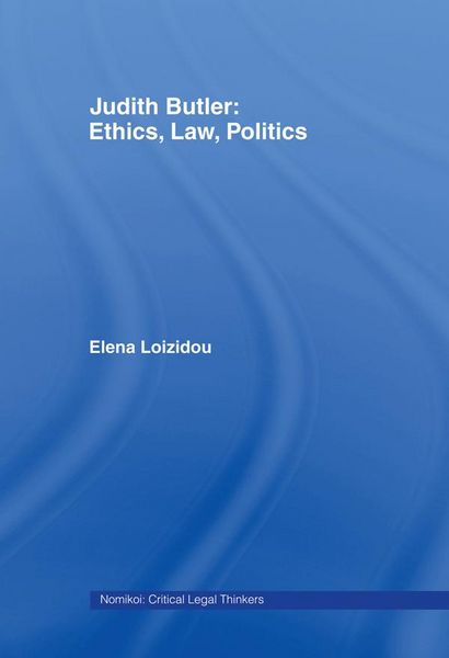 Produktbild: Judith Butler: Ethics, Law, Politics