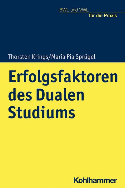 Produktbild: Erfolgsfaktoren des Dualen Studiums
