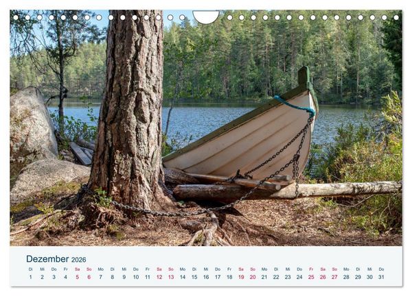 Produktbild: Finnland, Rund um Mikkeli (Wandkalender 2026 DIN A4 quer), CALVENDO Monatskalender