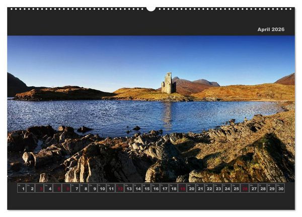 Produktbild: Schottland Panoramen (Wandkalender 2026 DIN A2 quer), CALVENDO Monatskalender