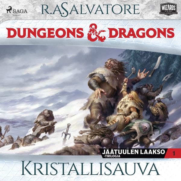 Dungeons & Dragons – Jäätuulen laakso: Kristallisauva - R.A. Salvatore, Audio, 4099995892017