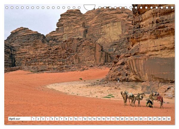 Produktbild: JORDANIEN, Faszination Nahost (Wandkalender 2027 DIN A4 quer), CALVENDO Monatskalender