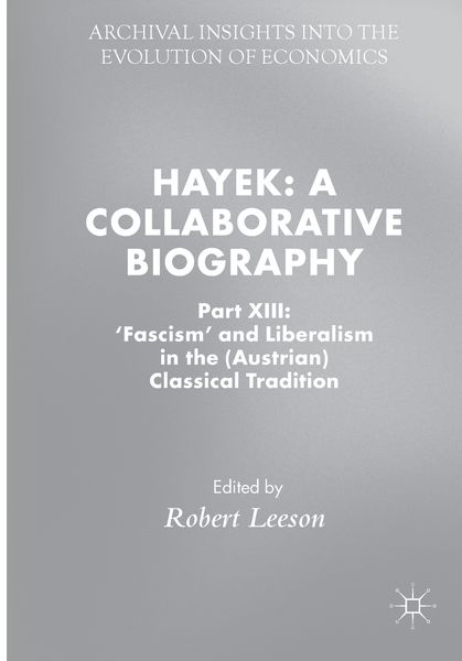 Produktbild: Hayek: A Collaborative Biography